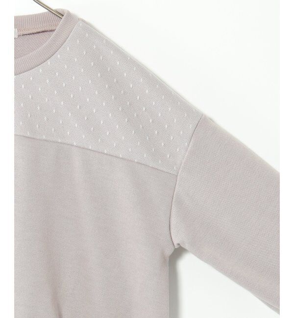 ikka kids「チュール重ね裏毛プルオーバー（120~160cm）」|Tシャツ・カットソー|