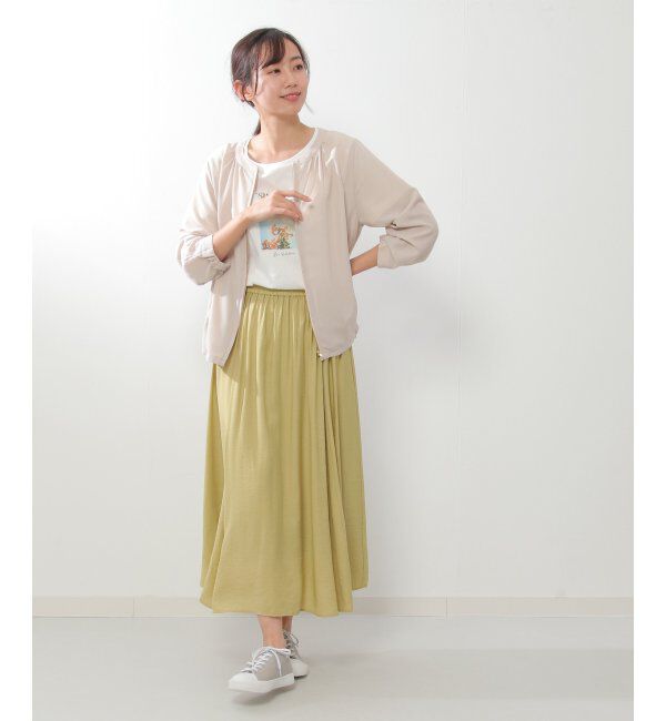 ikka「シアシャツブルゾン」|ブルゾン・スタジャン|