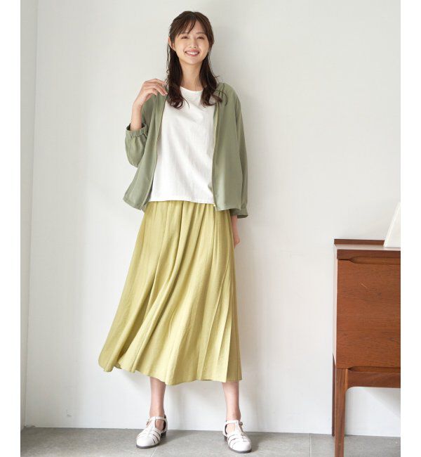 ikka「シアシャツブルゾン」|ブルゾン・スタジャン|