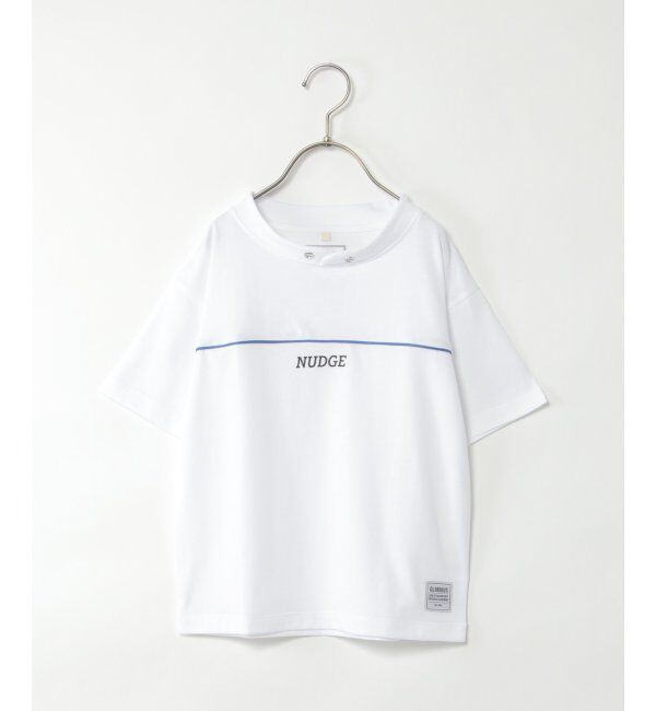 ikka kids「ルーイカラー胸パイピングTシャツ（120~160cm）」|Tシャツ・カットソー|