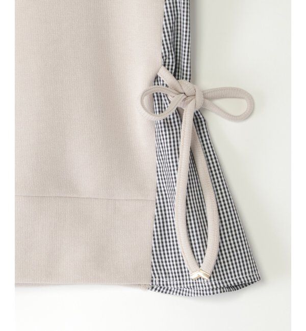 ikka kids「【親子おそろい】袖切り替えレイヤードプルオーバー（120~160cm）」|Tシャツ・カットソー|