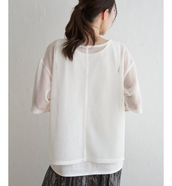 ikka「【2点セット】メッシュレイヤードアンサンブル」|その他|