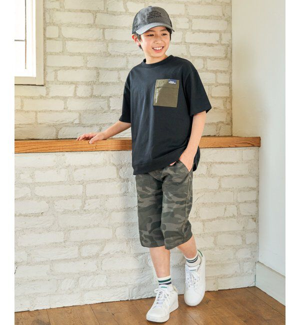 ikka kids「軽量リップ6.5分丈パンツ（120~160cm）」|その他|