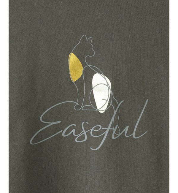 ikka kids「【親子コーデ】袖タック冷感プリントTシャツ（120~160cm）」|Tシャツ・カットソー|