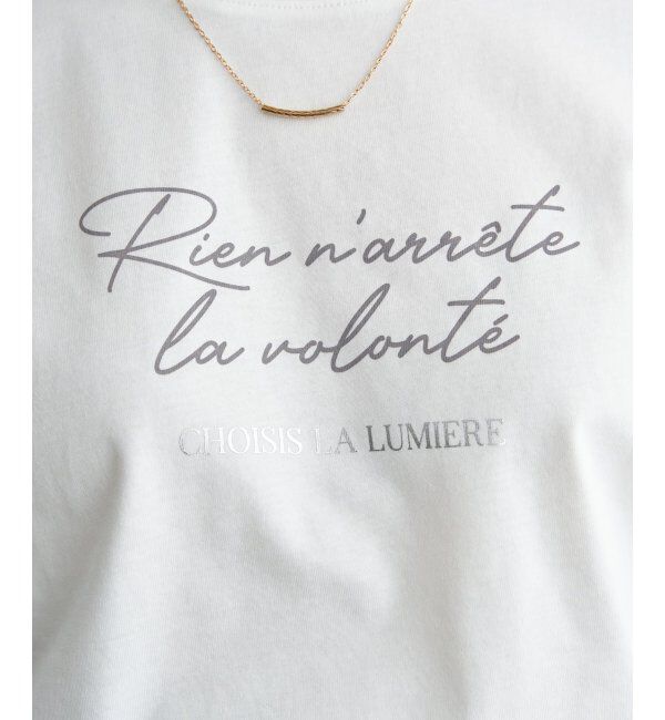 ikka「冷感ロゴフォトプリントTシャツ」|Tシャツ・カットソー|