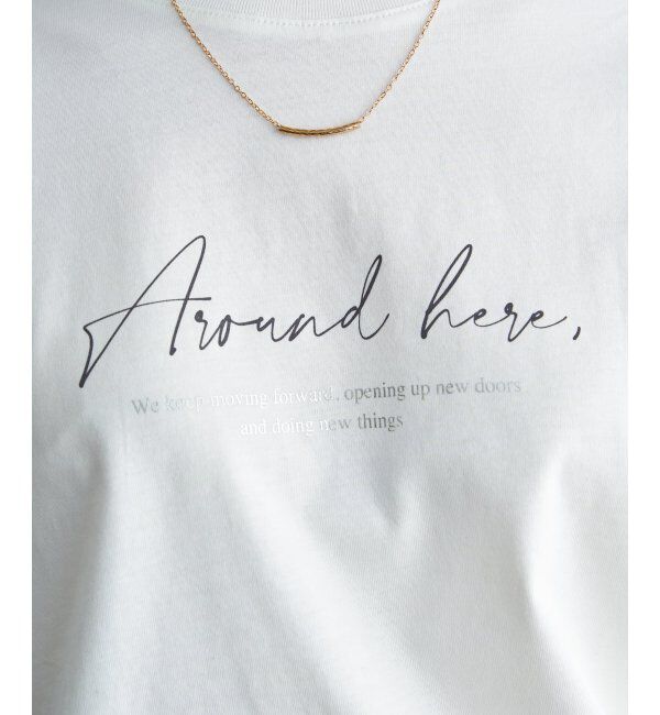 ikka「冷感ロゴフォトプリントTシャツ」|Tシャツ・カットソー|