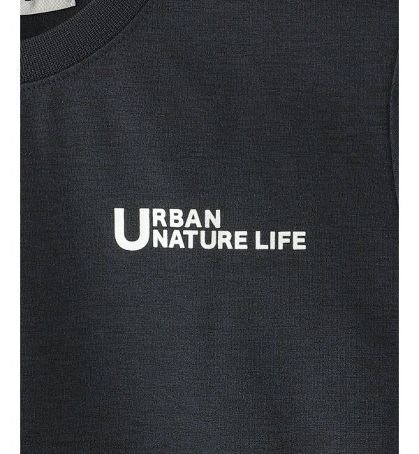 ikka kids「URBAN NATURE LIFE アーバンネイチャーライフ ドライCOOLバックプリントTシャツ（120~160cm）」|Tシャツ・カットソー|