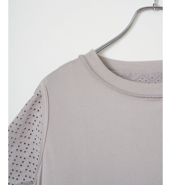 ikka「【お得だ値】冷感アイレットレースプルオーバー」|その他|