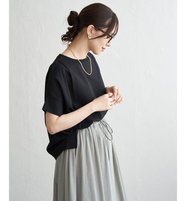 ikka「【お得だ値】冷感ショルダータックプルオーバー」|その他|