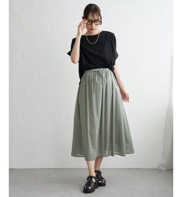 ikka「【お得だ値】冷感ショルダータックプルオーバー」|その他|