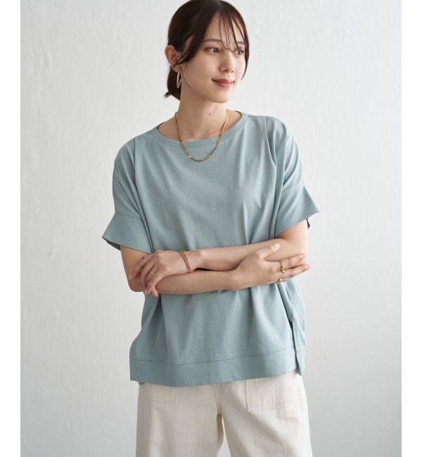 ikka「【お得だ値】冷感ショルダータックプルオーバー」|その他|