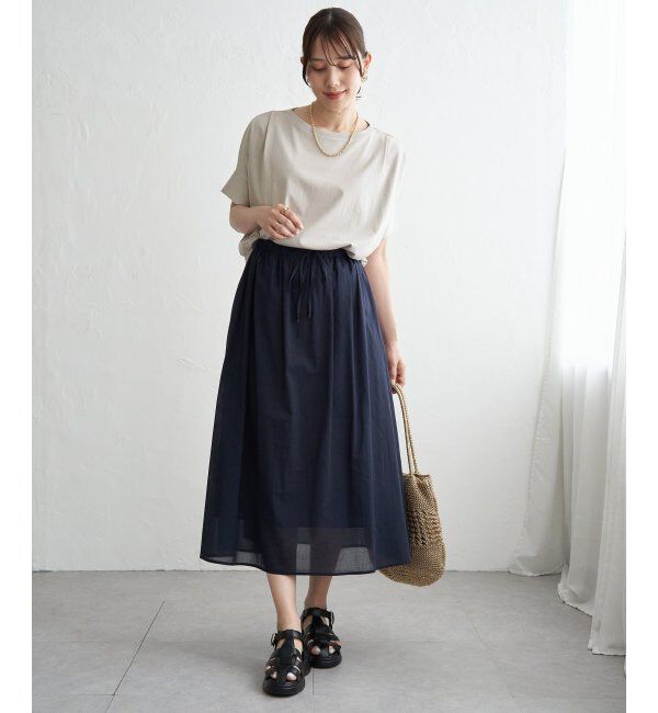 ikka「【お得だ値】冷感ショルダータックプルオーバー」|その他|