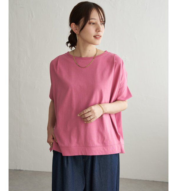 ikka「【お得だ値】冷感ショルダータックプルオーバー」|その他|