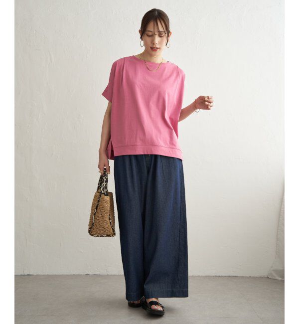 ikka「【お得だ値】冷感ショルダータックプルオーバー」|その他|