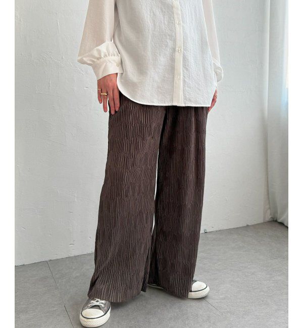 Lbc with Life「プリーツイージーパンツ」|その他|