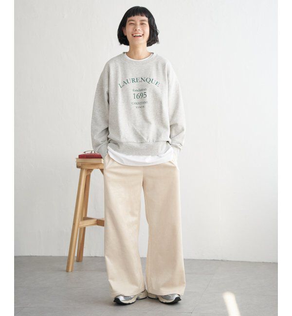 Lbc with Life「ピグメントライクロゴスウェット」|その他|