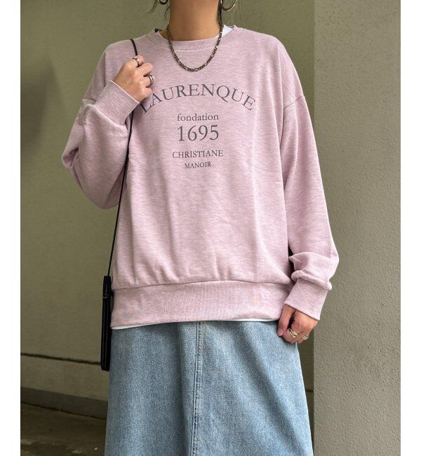 Lbc with Life「ピグメントライクロゴスウェット」|その他|