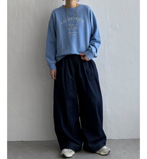 Lbc with Life「ピグメントライクロゴスウェット」|その他|