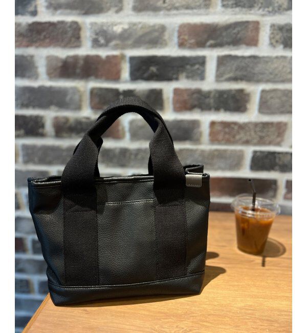 Lbc with Life「仕切りミニトートバッグ」|その他|ブラック