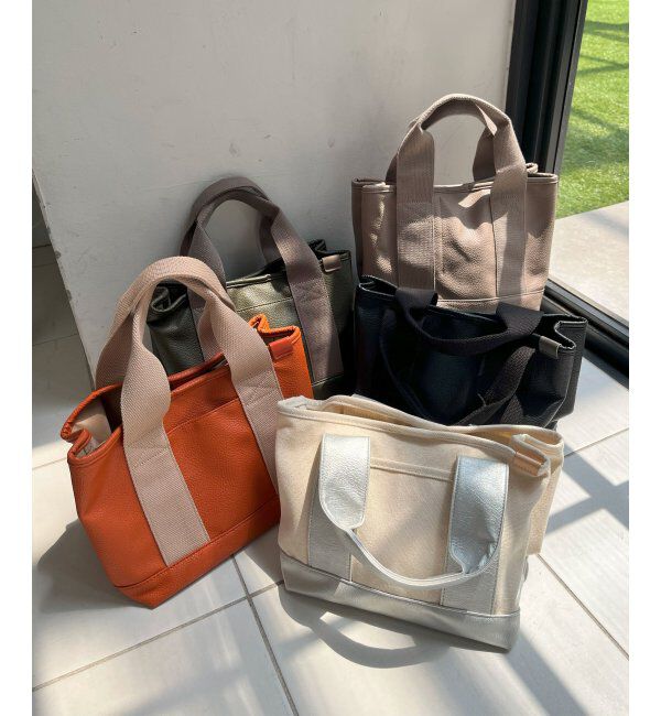 Lbc with Life「仕切りミニトートバッグ」|その他|