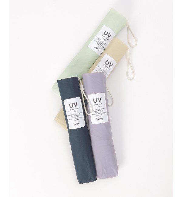 Lbc with Life「Wpc. エアライトソリッドミニ傘 折りたたみ傘 晴雨兼用」|傘|