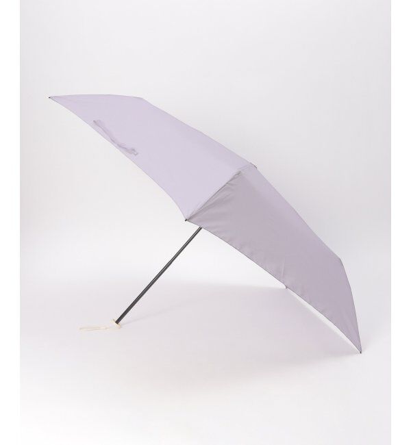 Lbc with Life「Wpc. エアライトソリッドミニ傘 折りたたみ傘 晴雨兼用」|傘|ラベンダー