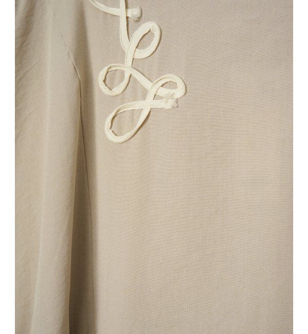 Lbc with Life「コード刺繍ロングワンピース」|ワンピース|