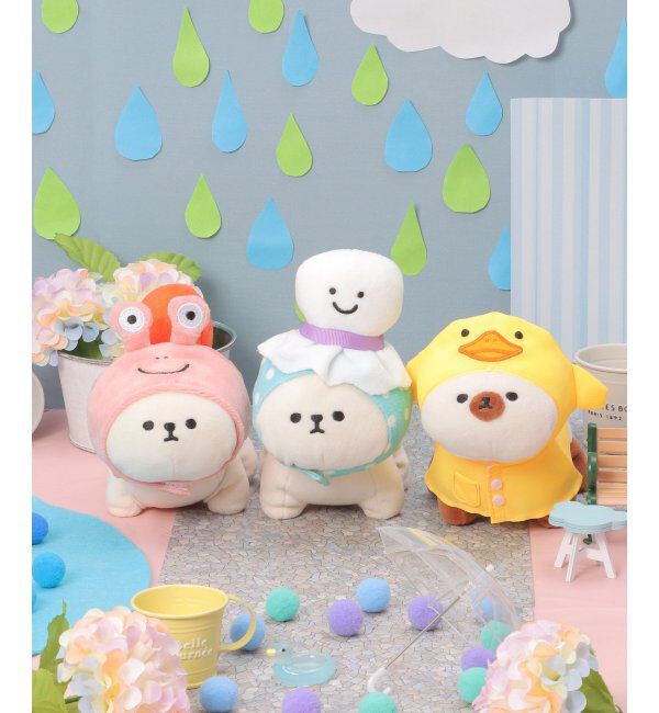 Lbc with Life「PLUFFY かぶりもの アヒルレインコート」|クッション・クッションカバー|