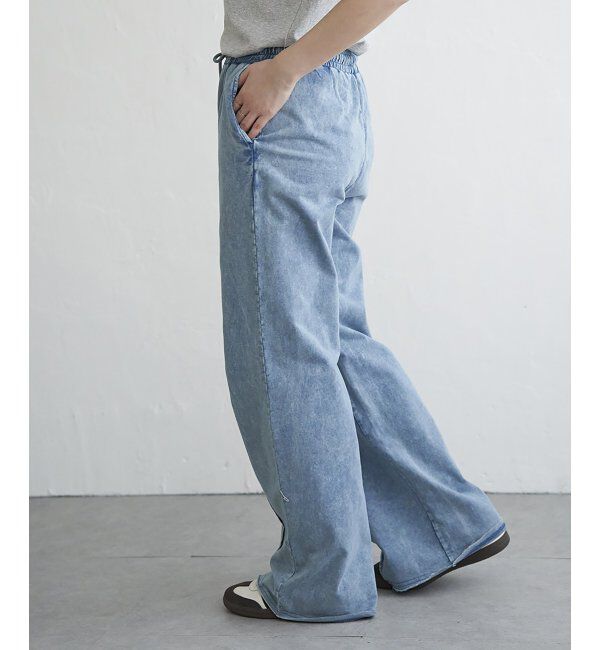 VENCE share style「【セットアップ対応】ケミカルスウェットパンツ」|スカート|