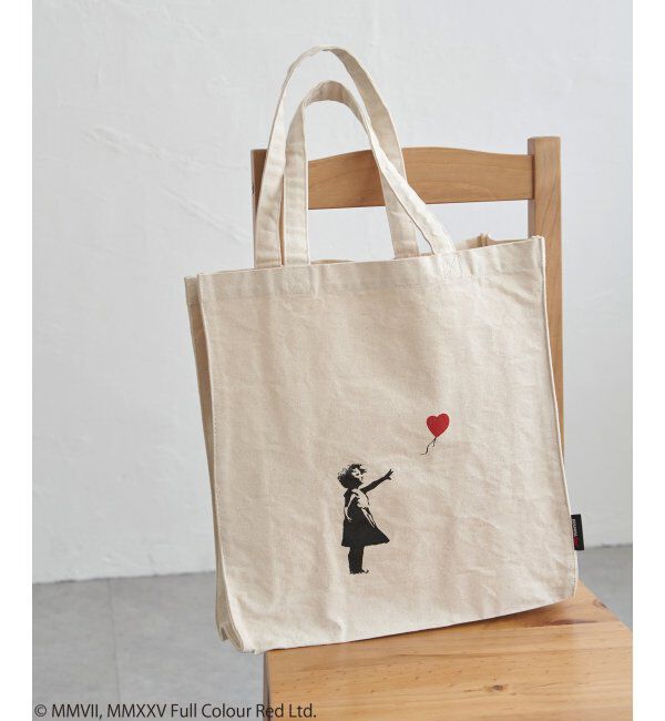 VENCE share style「Banksy バンクシー ボックストートバッグ」|その他|アイボリー