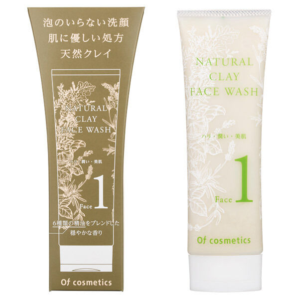  「オブ・コスメティックス ナチュラルクレイフェイスウォッシュ・F1 本体」|洗顔料|