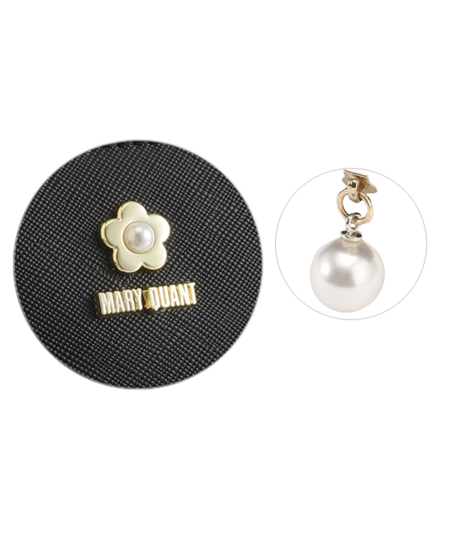 MARY QUANT「サフィアーノパール 3ポケットポーチ」|ポーチ|