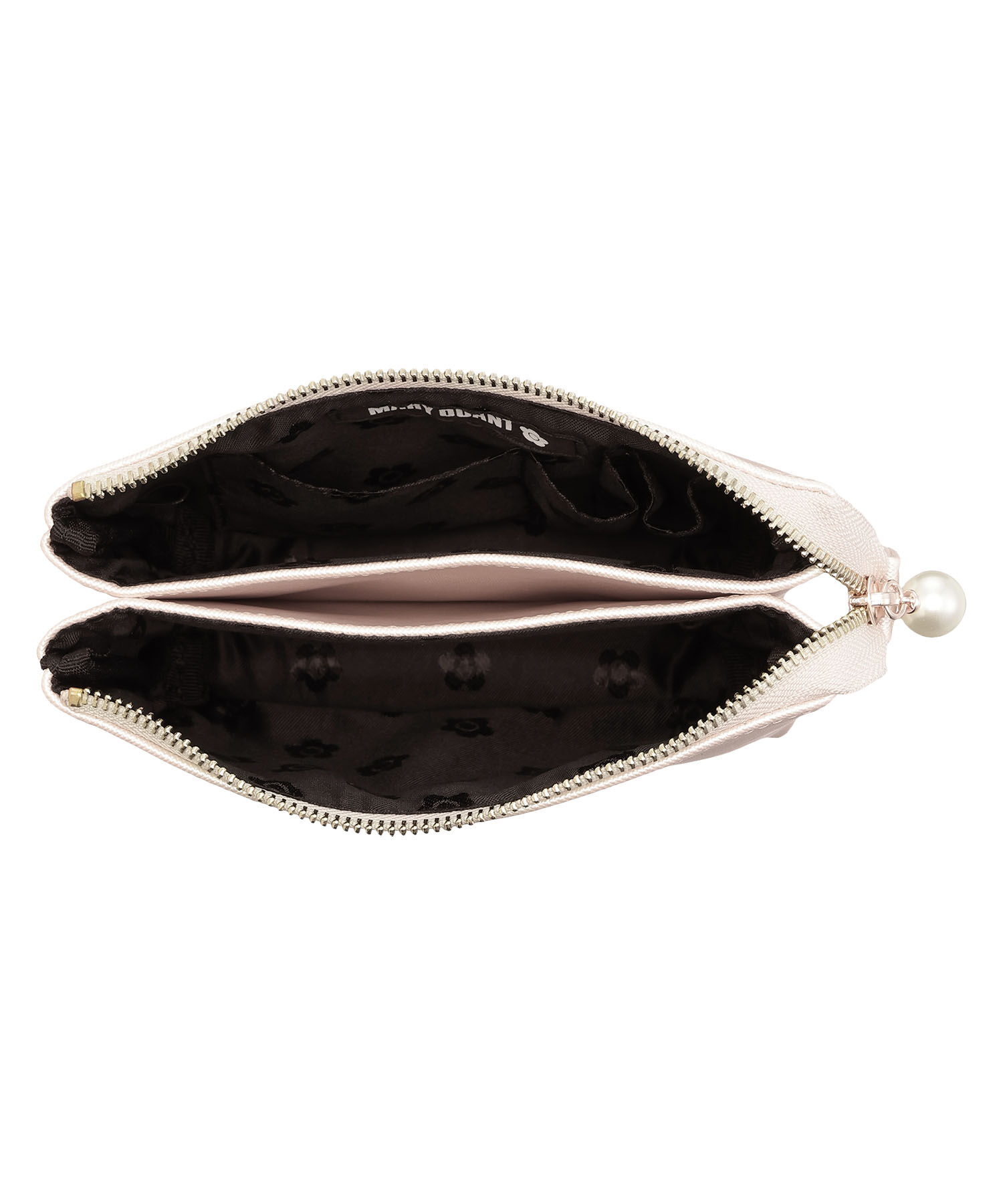 MARY QUANT「サフィアーノパール 3ポケットポーチ」|ポーチ|