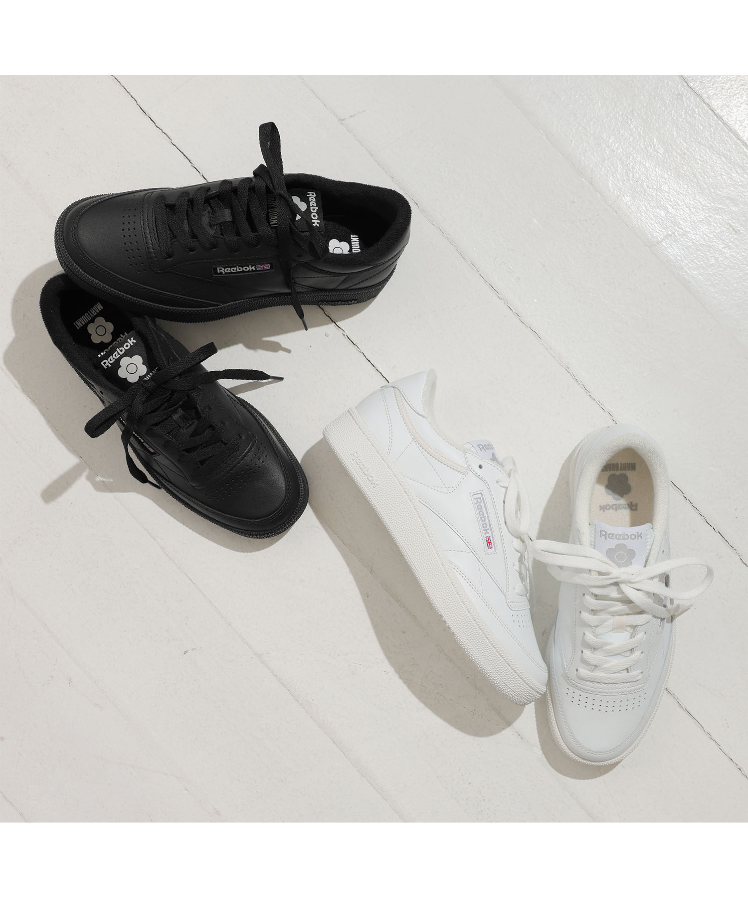 MARY QUANT「CLUB C 85 VINTAGE MQ スニーカー」|スニーカー|