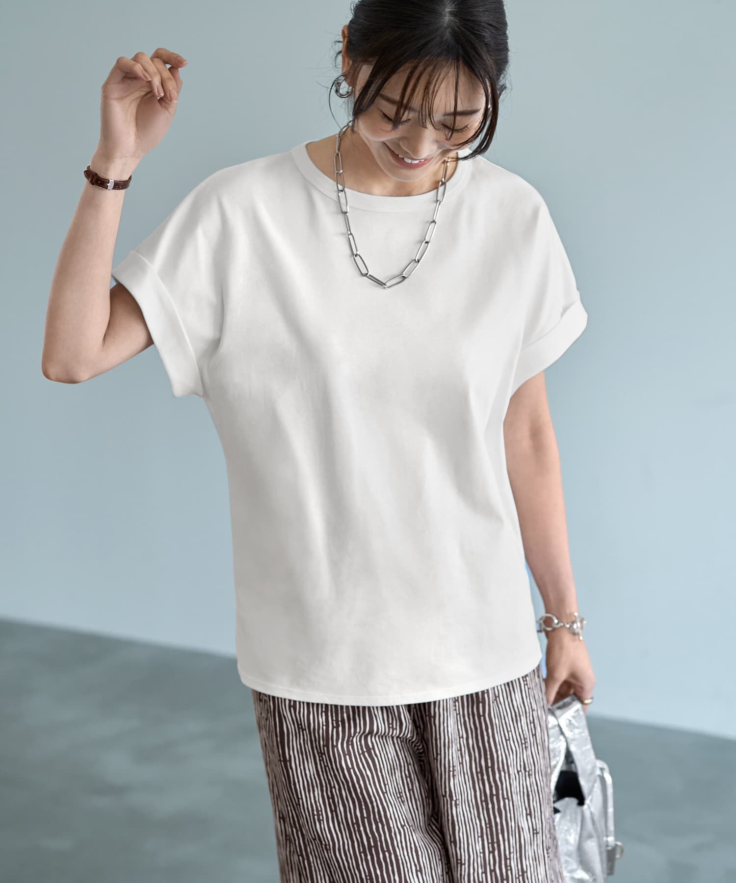 STYLE DELI「55cmオーバルチェーンネックレス」|ネックレス|