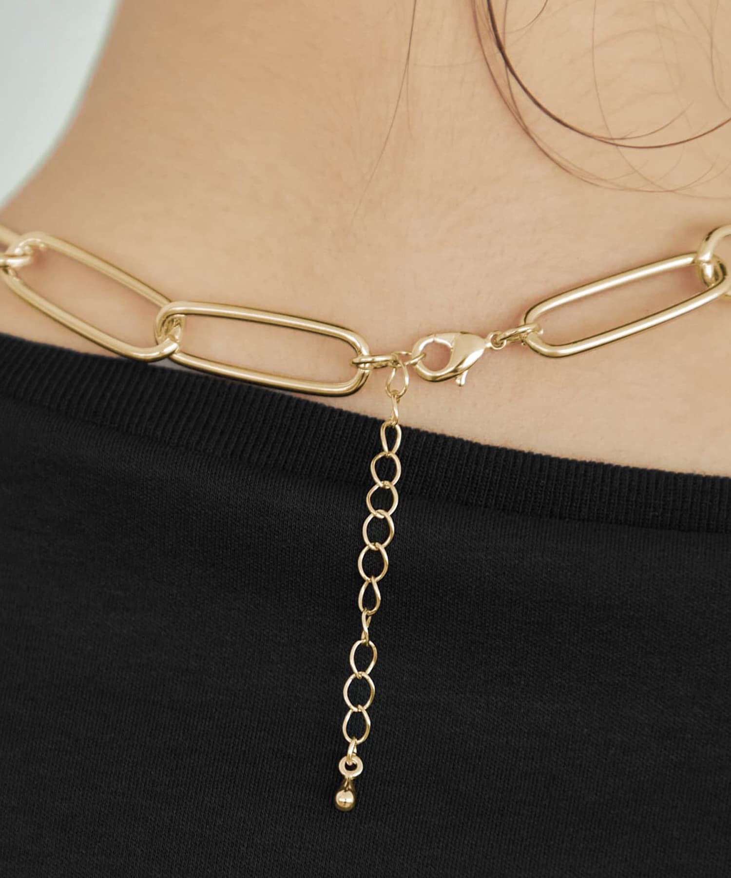 STYLE DELI「55cmオーバルチェーンネックレス」|ネックレス|