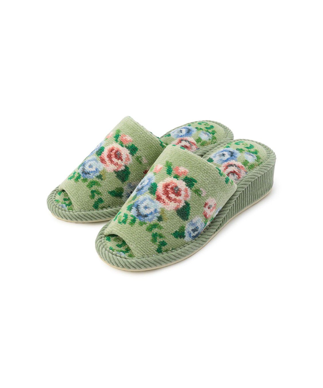 FEILER「ノスタルジックノート　ヒールスリッパ　NLN-260249」|ルームシューズ|