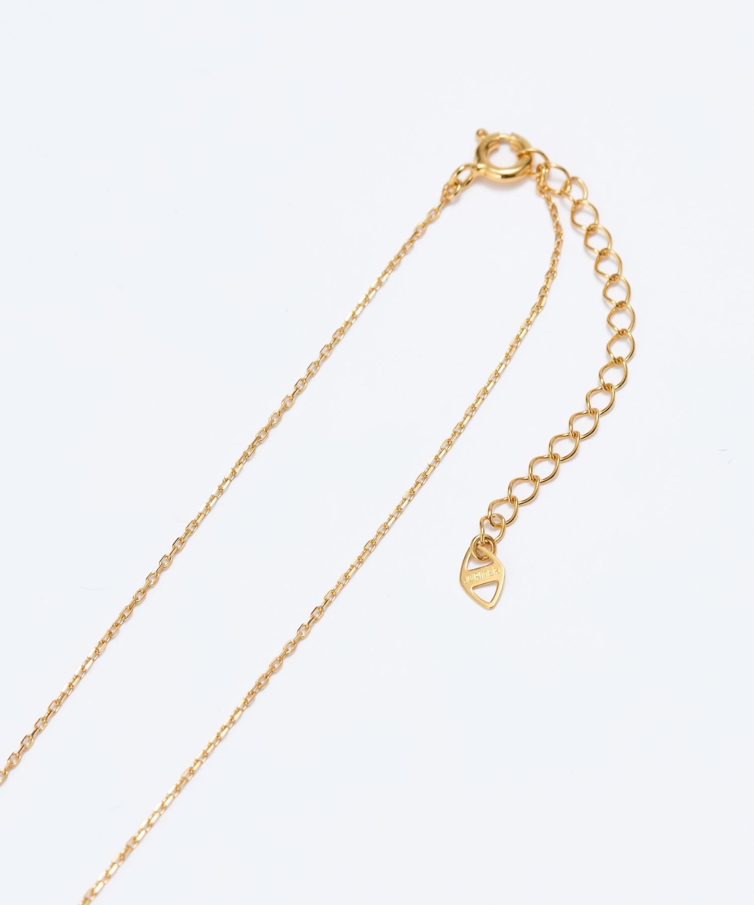 JUPITER「【SV】バテイダイヤモンドネックレス<全長約40+6cm>/金属アレルギー対応」|ネックレス|