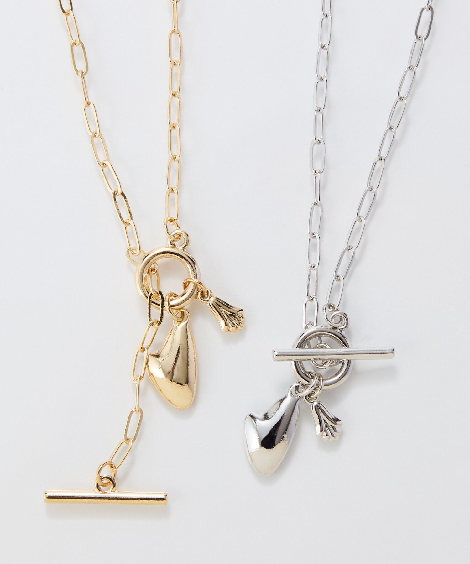 Phoebe「ハートプレートチョーカーネックレス　ゴールド/40cm」|ネックレス|