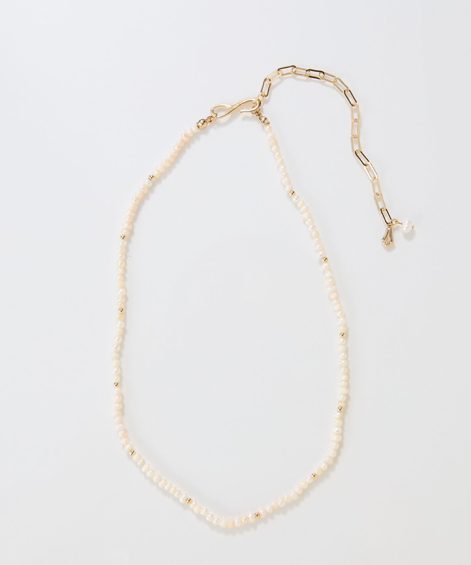 Phoebe「フレッシュウォーターパールチョーカーネックレス/連パール/淡水パール/39cm～50cm」|ネックレス|