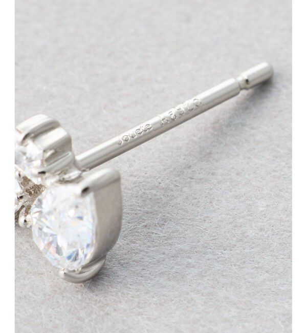 Jouete「[バックキャッチピアス] ジルコニア スタッズ」|ピアス|