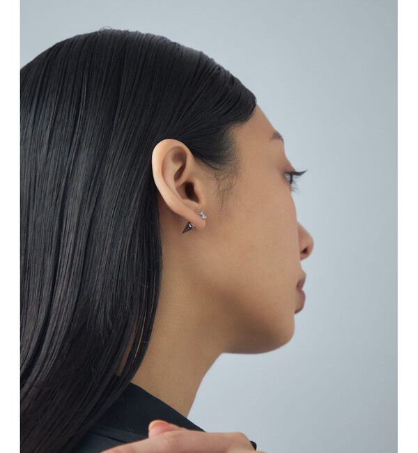 Jouete「[バックキャッチピアス] ジルコニア スタッズ」|ピアス|