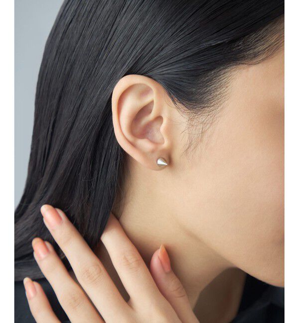 Jouete「[バックキャッチピアス] ジルコニア スタッズ」|ピアス|