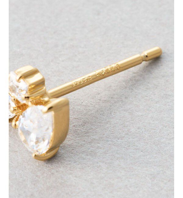 Jouete「[バックキャッチピアス] ジルコニア スタッズ」|ピアス|