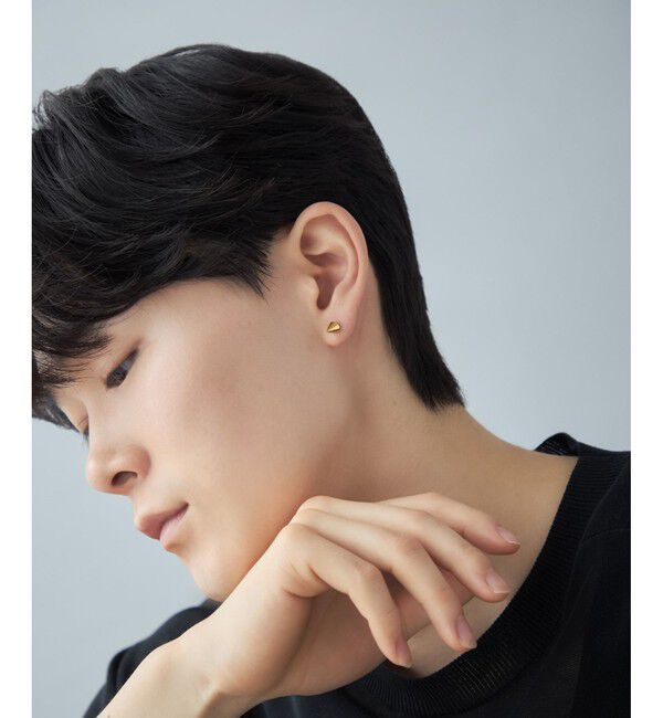 Jouete「[バックキャッチピアス] ジルコニア スタッズ」|ピアス|