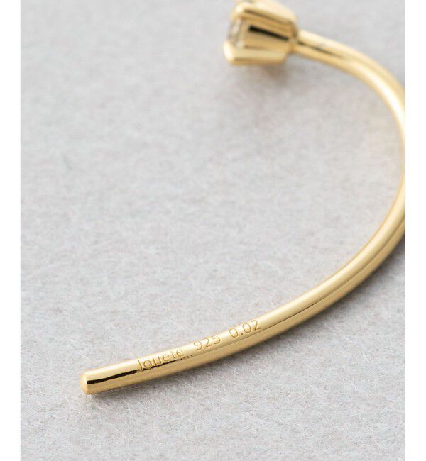 Jouete「[アークピアス] ダイヤモンド&times;パール」|ピアス|