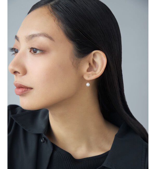 Jouete「[アークピアス] ダイヤモンド&times;パール」|ピアス|