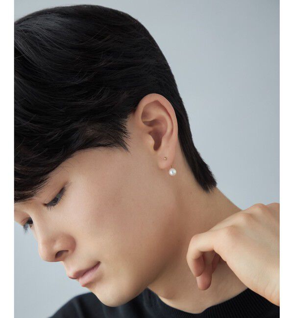 Jouete「[アークピアス] ダイヤモンド&times;パール」|ピアス|