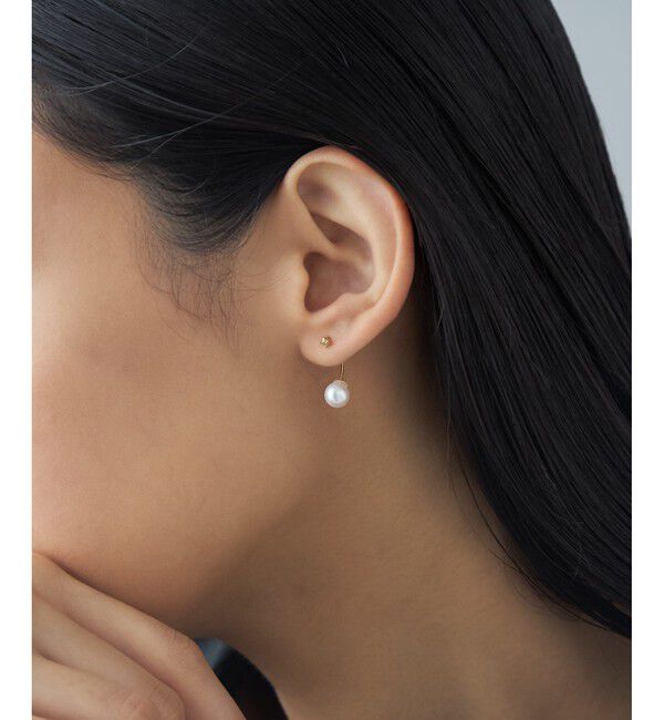 Jouete「[アークピアス] ダイヤモンド&times;パール」|ピアス|