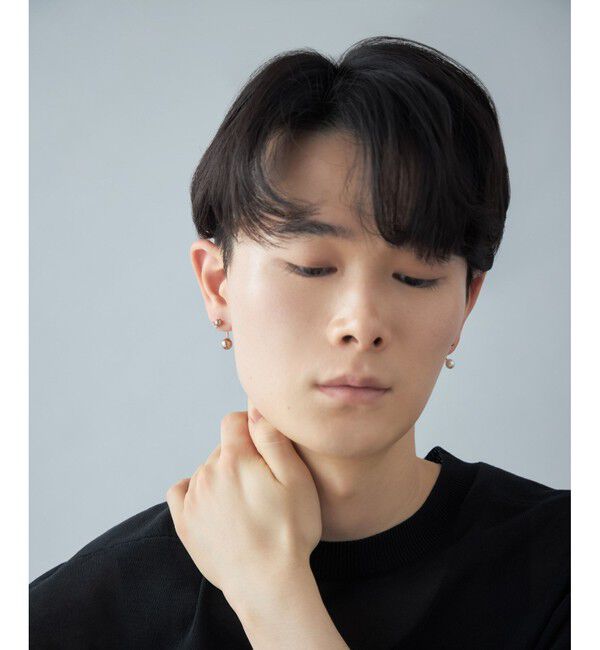 Jouete「[アークピアス] パール&times;ジルコニア」|ピアス|